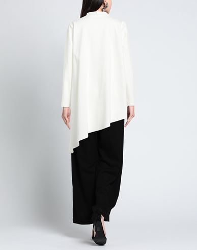 Woman Jacket White Size XS Cotton, Nylon, Elastane
