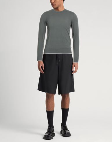 Armani Exchange Man Sweater Sage green Size XS Cotton, Cashmere, Polyamide, Elastane