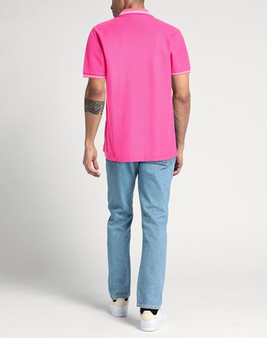 Man Polo shirt Fuchsia Size 42 Pima Cotton