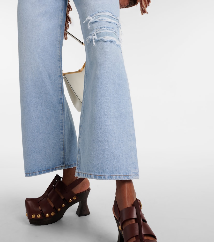 Pina low-rise wide-leg jeans