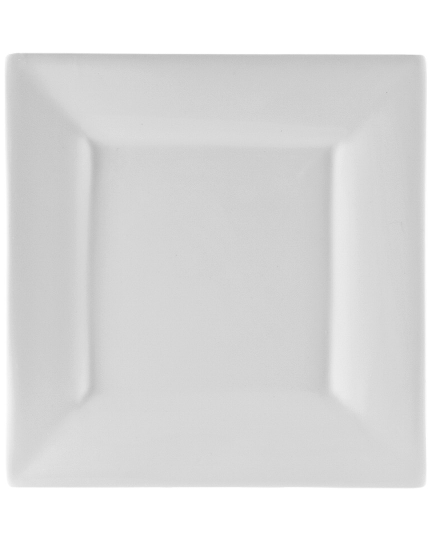 Set of Four 10.125in Square Dinner Plates