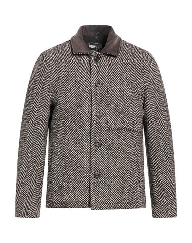 Man Jacket Black Size 44 Wool, Polyester, Alpaca wool, Cashmere