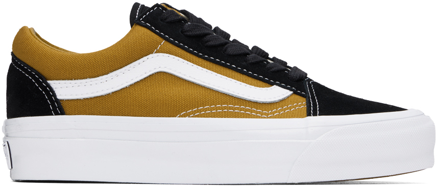 Vans Black & Tan Old Skool 36 Sneakers