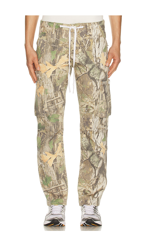 Memory Lane Regime Cargo Pants in Green. 32. Also