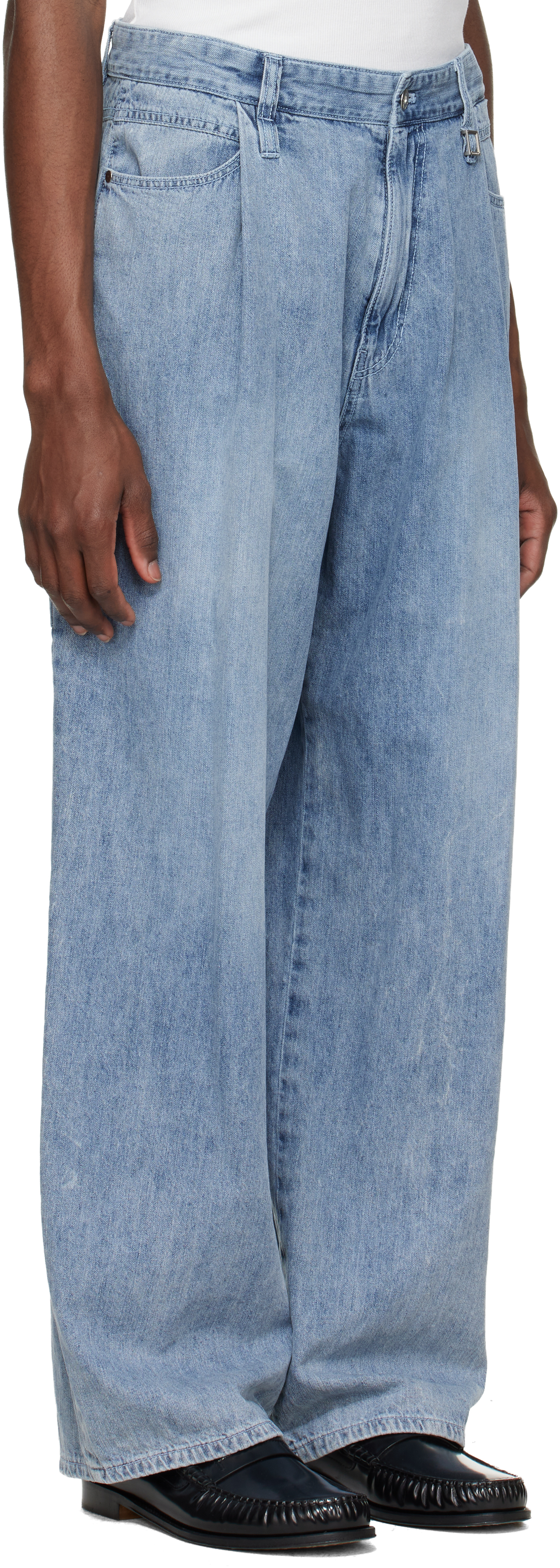 Blue Lightweight Denim Jeans