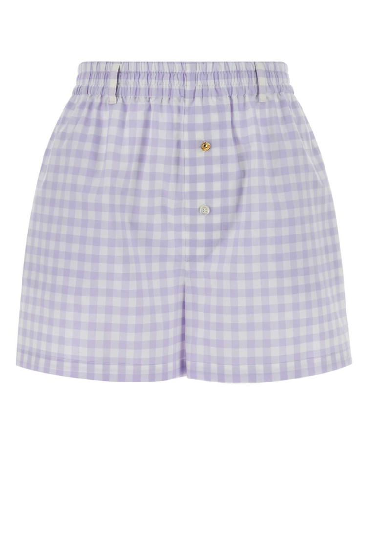 Moschino - cotton shorts button detail back pocket