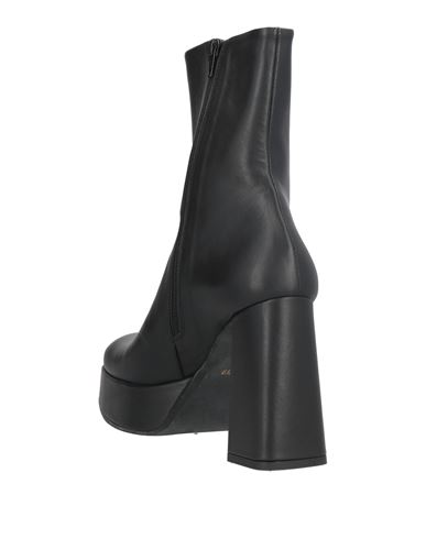 Woman Ankle boots Black Size 7 Leather