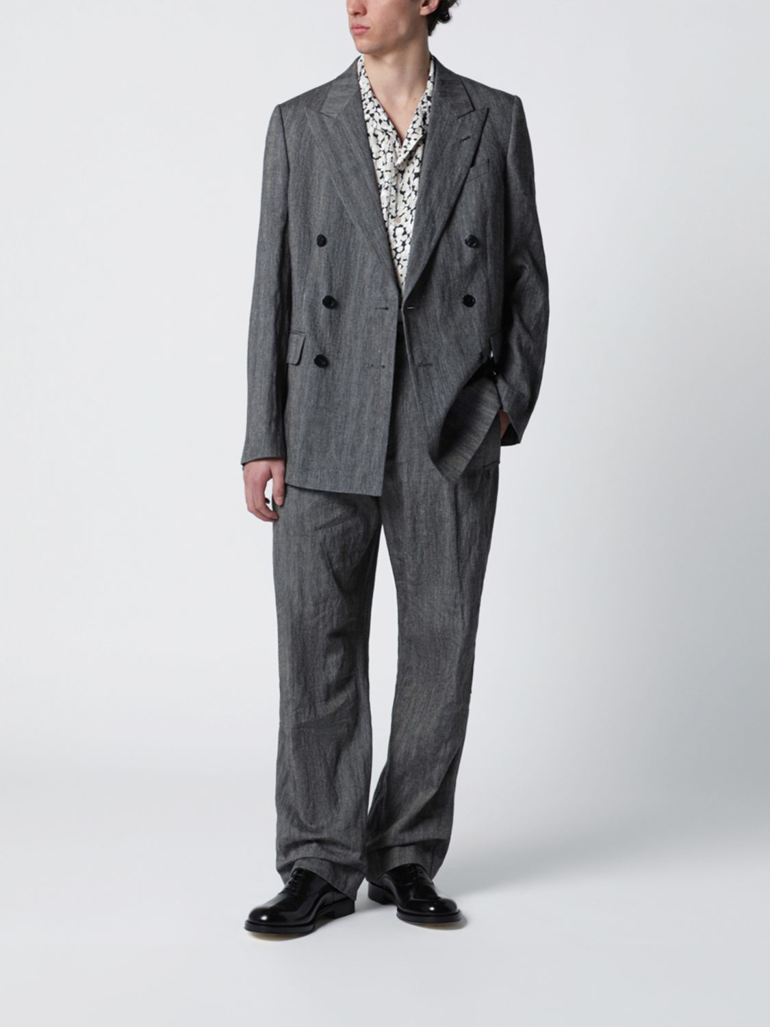 Pants Men color Black