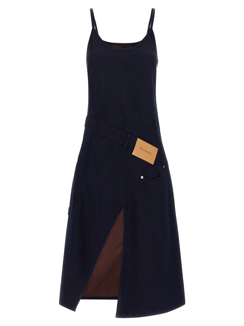 J. W. Anderson Twisted Workwear Dresses Multicolor