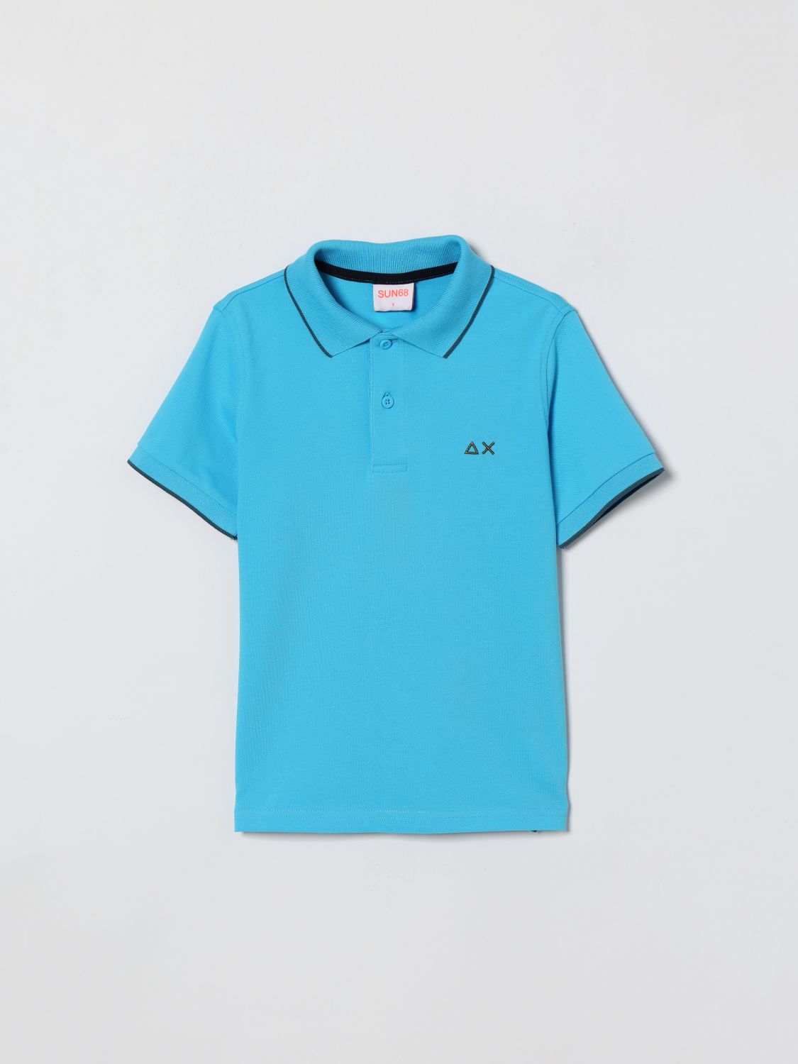 Polo Shirt Kids color Turquoise
