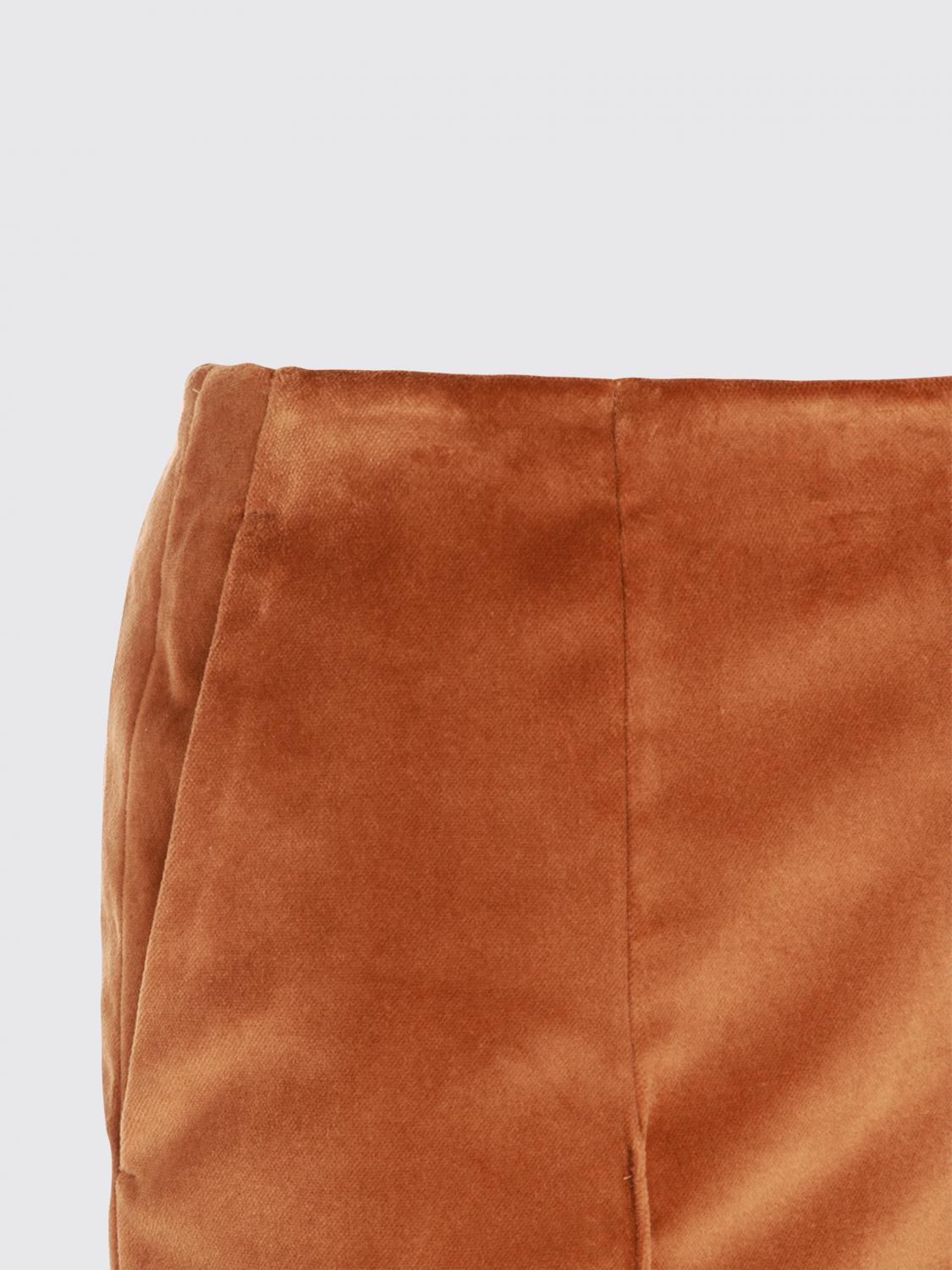 Pants Woman color Brown