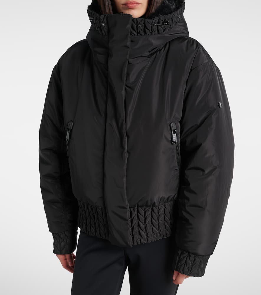 Indira reversible faux fur ski jacket