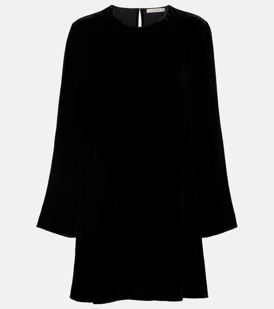 Larissa velvet minidress