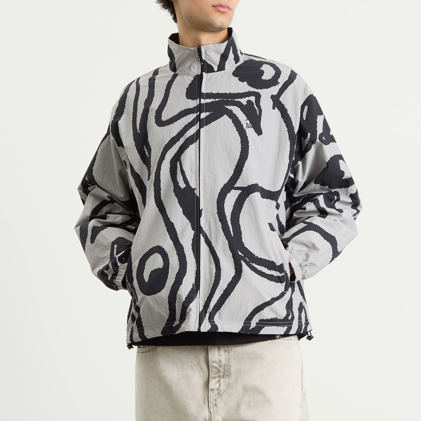 Men's Freak Scene Reversible Track Top in Grey