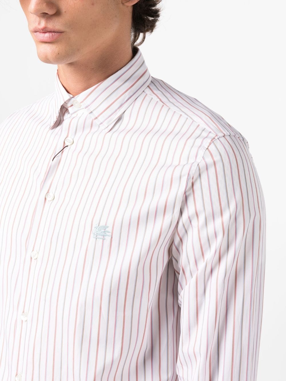 - Striped Cotton Shirt