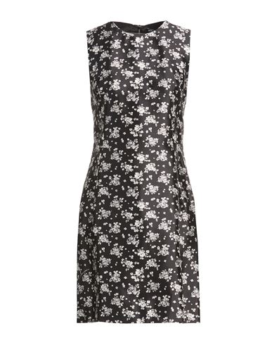 Woman Mini dress Black Size 4 Silk