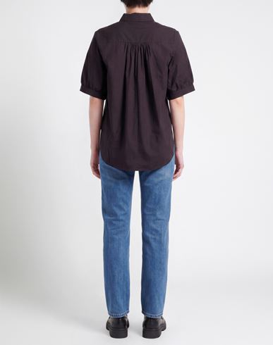 Woman Shirt Black Size S Cotton