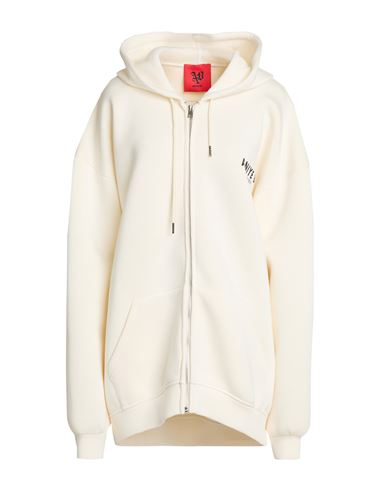 Woman Sweatshirt Ivory Size M Viscose, Elastane