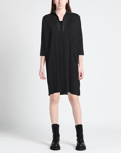 Woman Mini dress Black Size 4 Cotton
