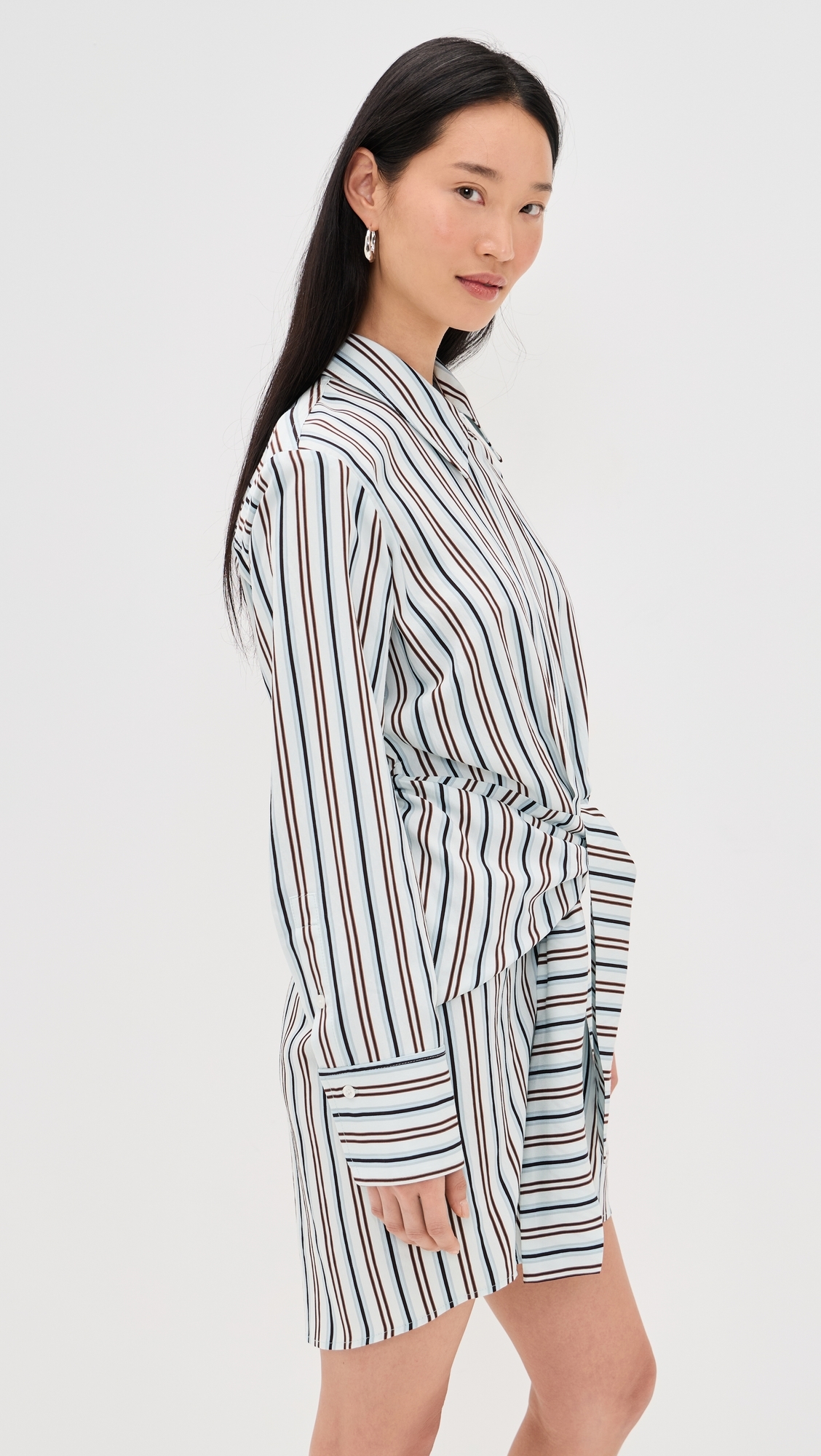 A. L.C. Mia Shirt Dress Ice Mint/Ganache