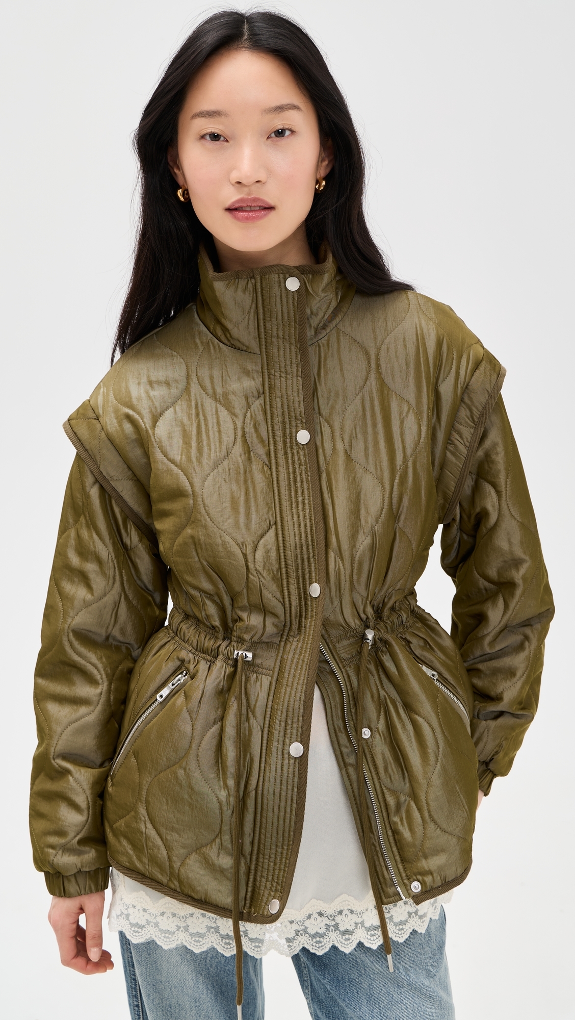 Quilted Jacket Seagrass