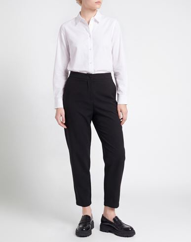 Woman Pants Black Size XS Polyester, Viscose, Elastane
