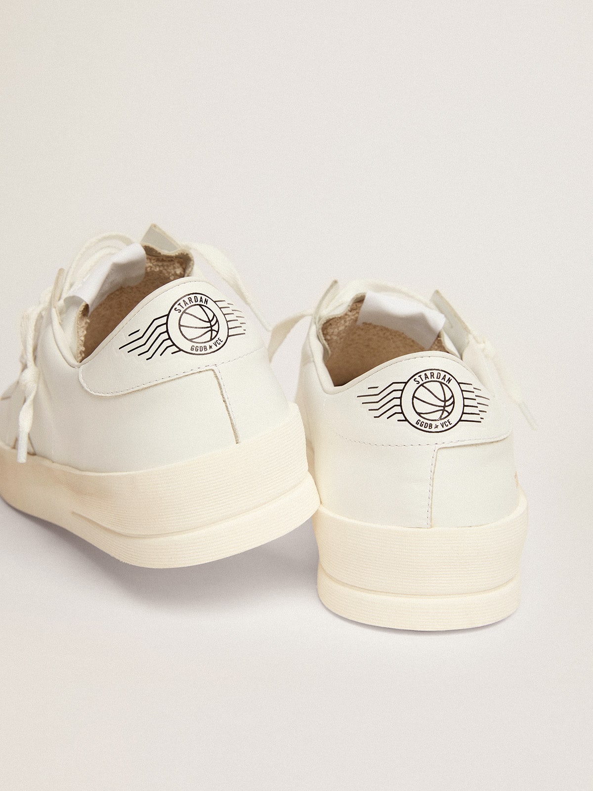 Golden Goose - Men's Stardan In White Leather, Man