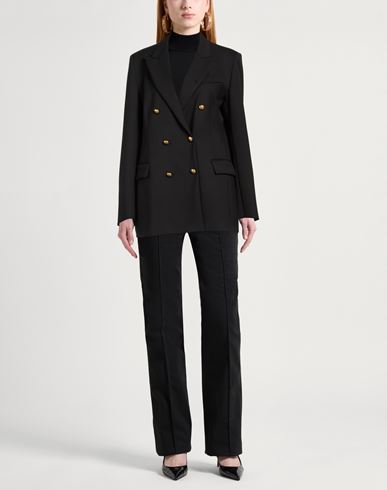 P. a.r. o.s. h. Woman Blazer Black Size XS Virgin Wool, Elastane