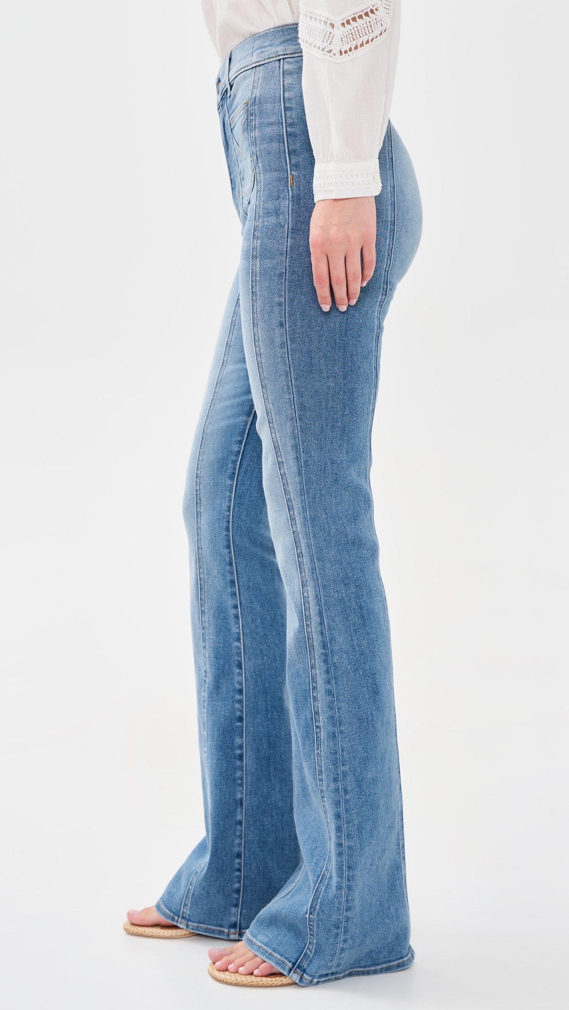 Beverly High Rise Skinny Flare Jeans Sneak Peek