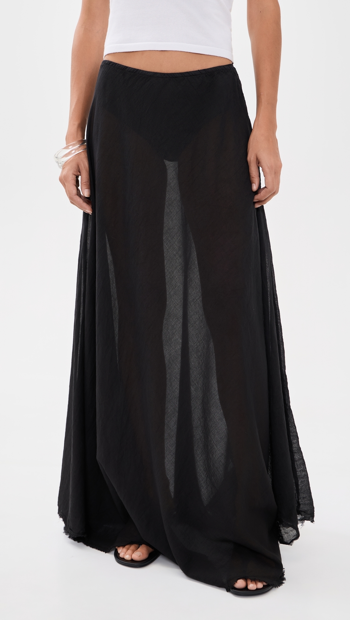 Elysia Maxi Skirt Black