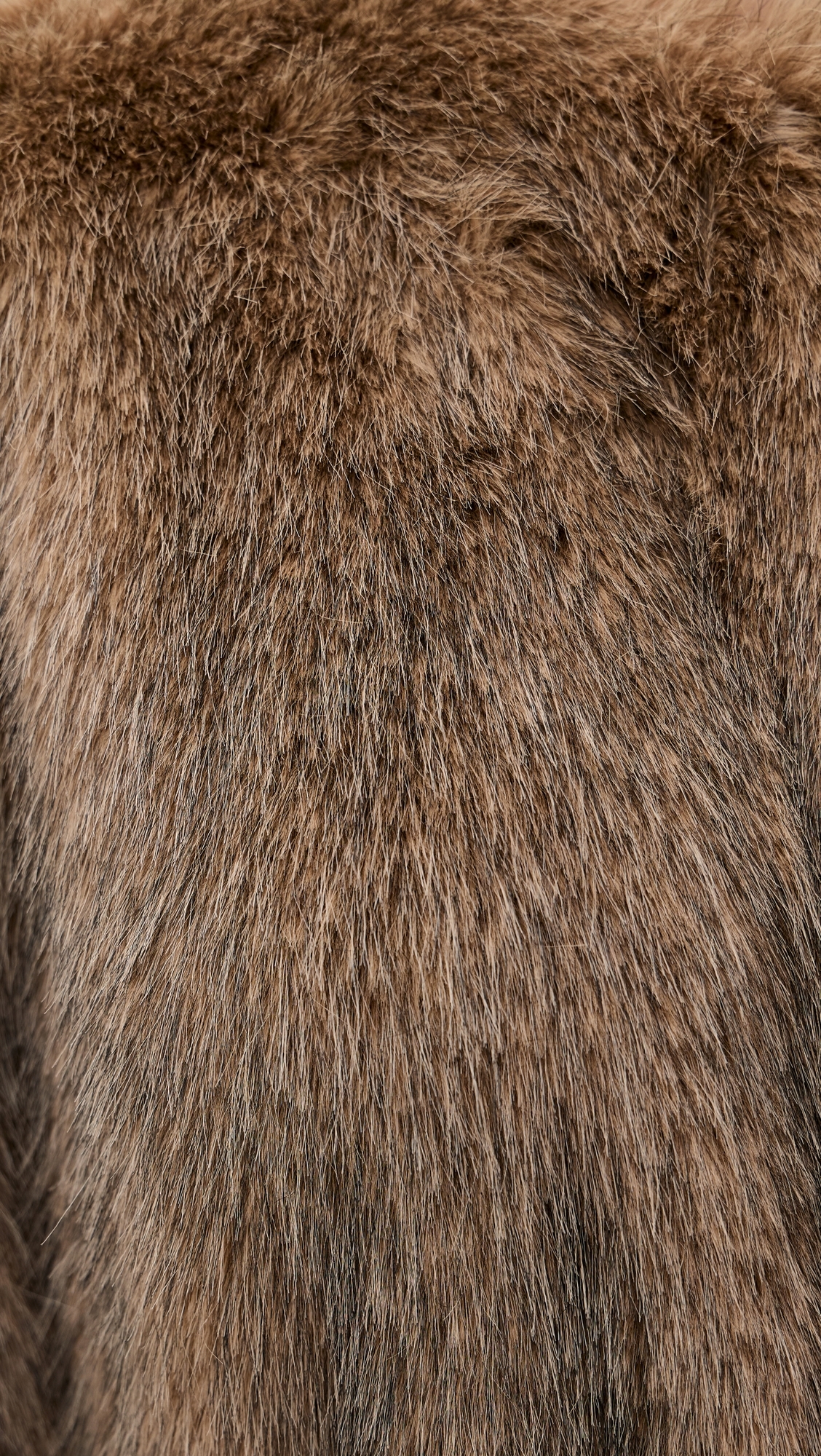 Khai Coat In Faux Fur Natural