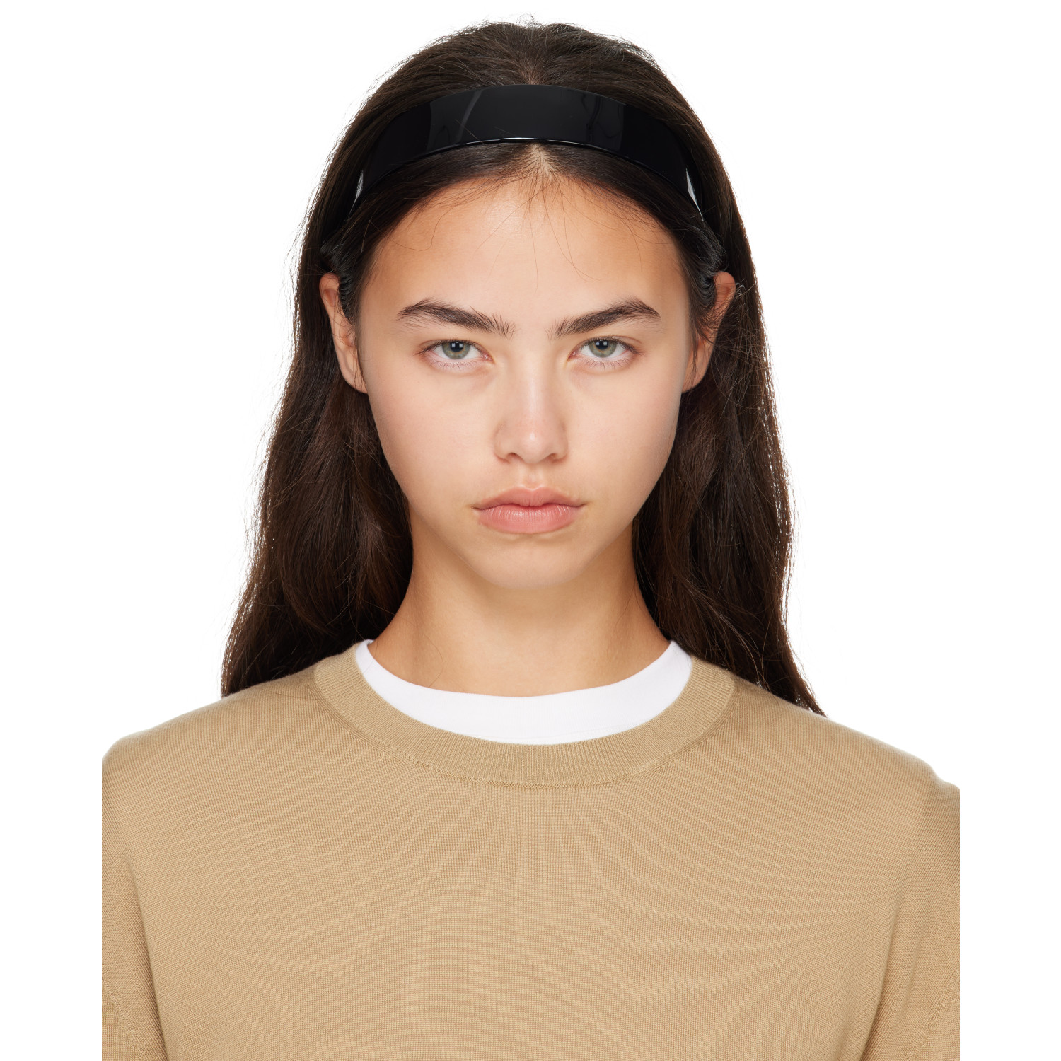 Black Thin Bessette Headband