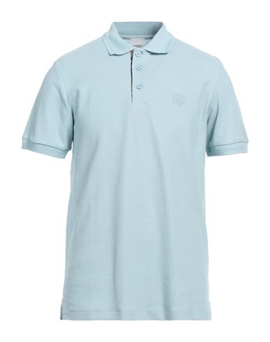 Man Polo shirt Sky blue