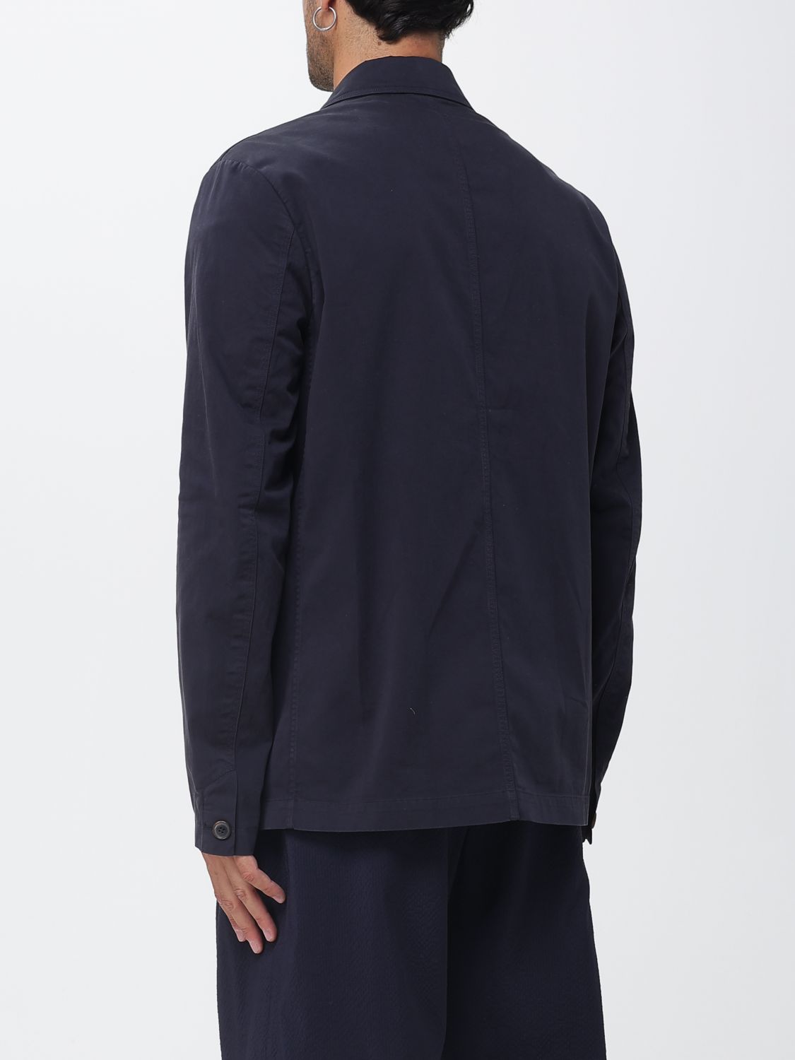 Jacket Men color Blue