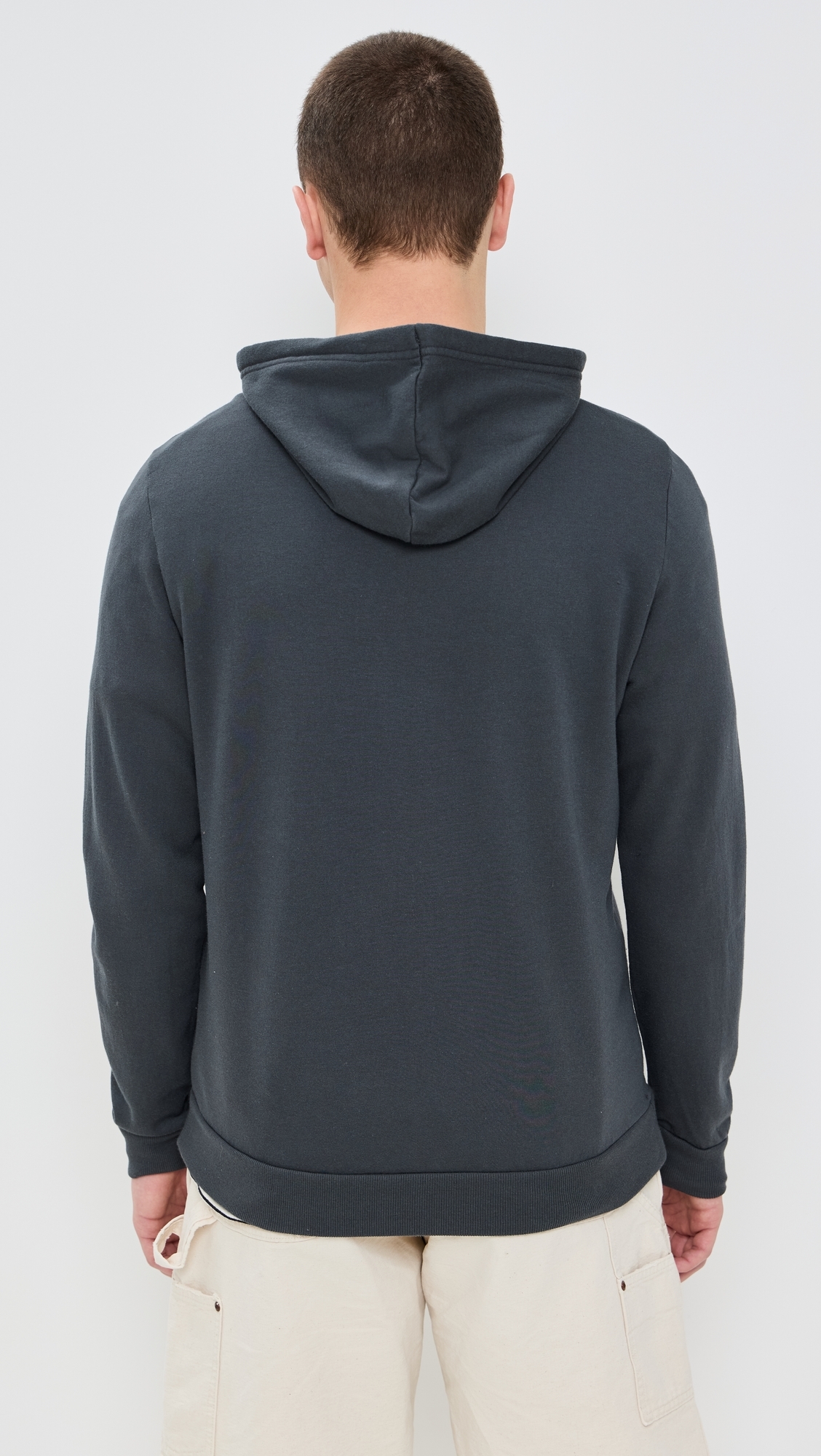 Afternoon Full Zip Hoodie Asphalt Grey