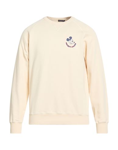 Disney Man Sweatshirt Beige Size L Cotton