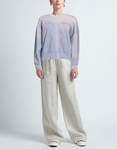 Off-white Woman Sweatshirt Lilac