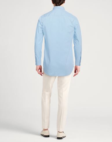 Valentino Garavani Man Shirt Azure Size 15 ½ Cotton