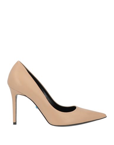 Kallistè Woman Pumps Camel Size 8.5 Leather