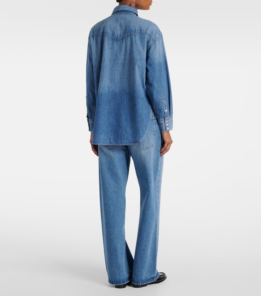 Kayla denim shirt
