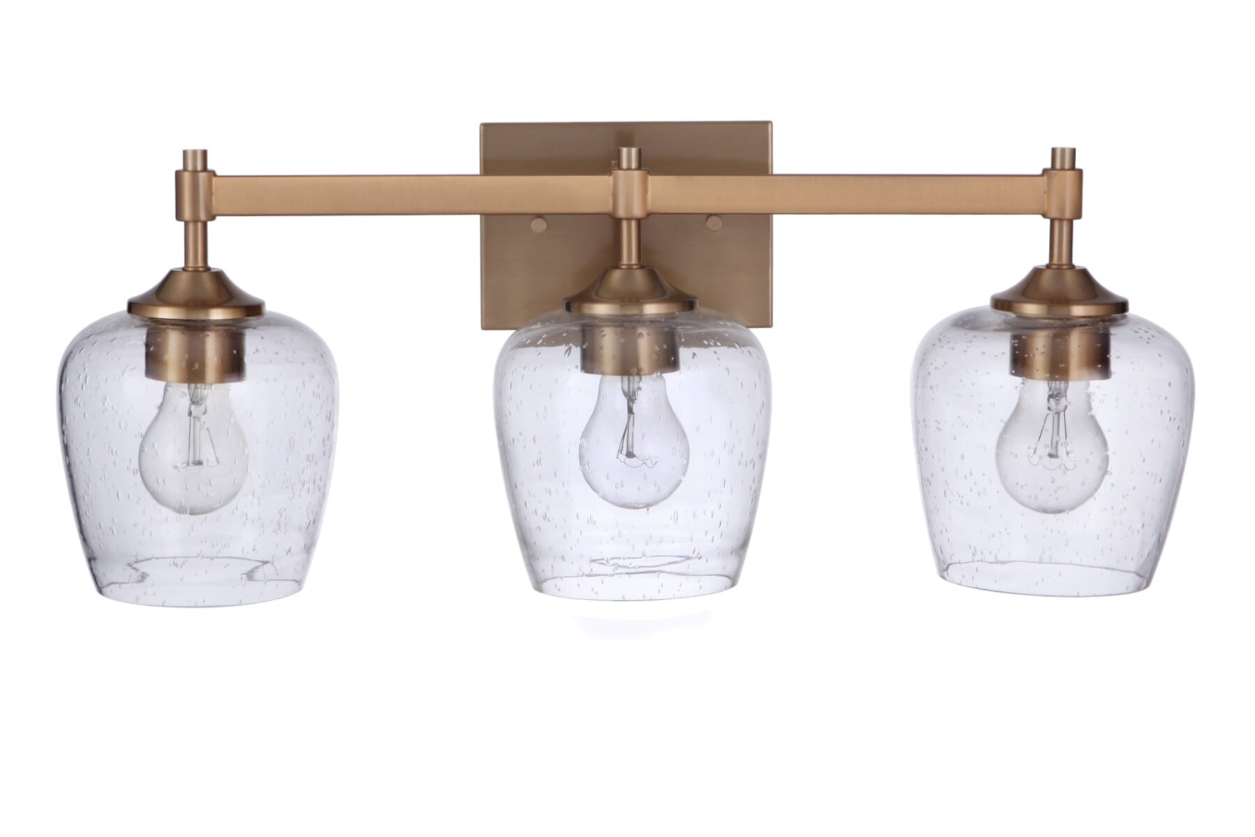 Stellen 3-Light Bathroom Vanity Light in Satin Bra