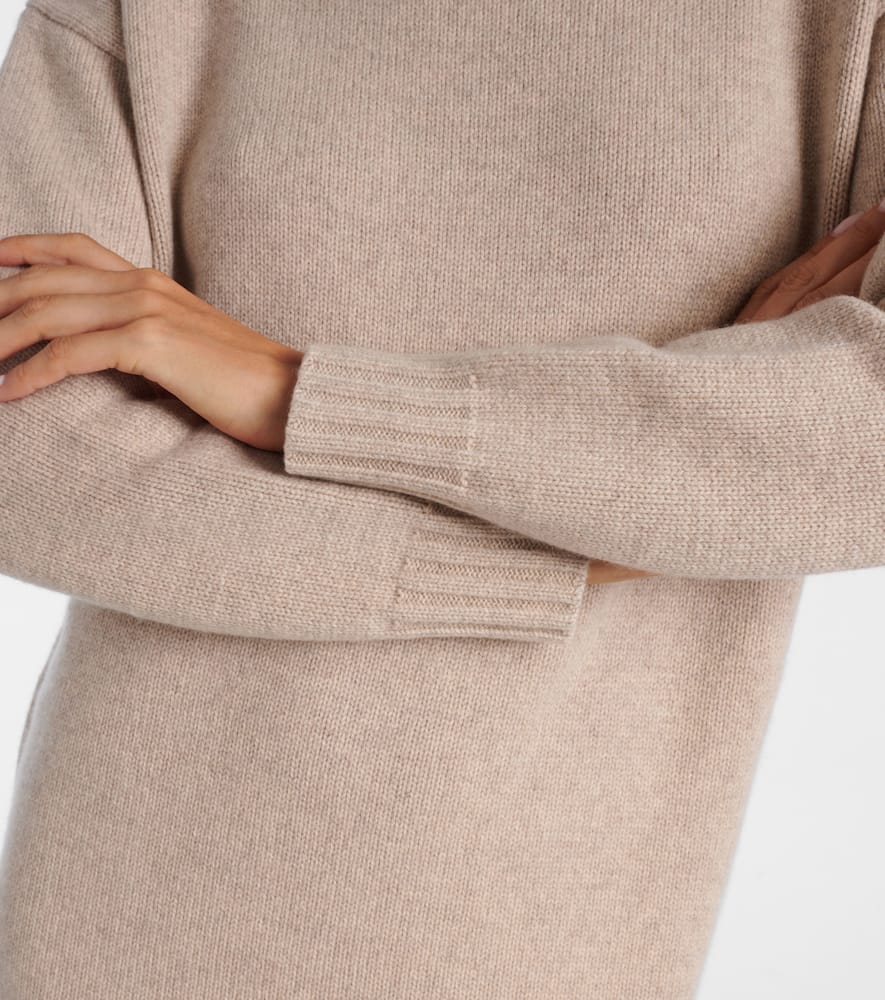 Summer cashmere sweater dress