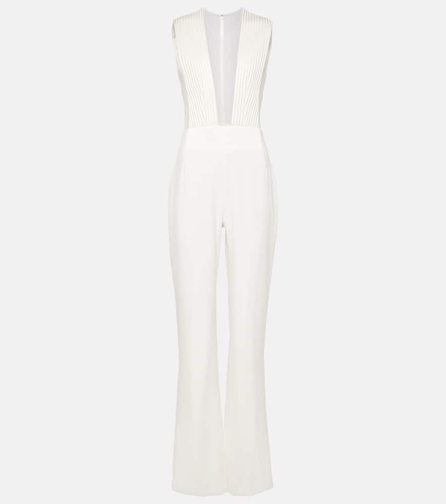 Galvan Bridal Soho flared jumpsuit