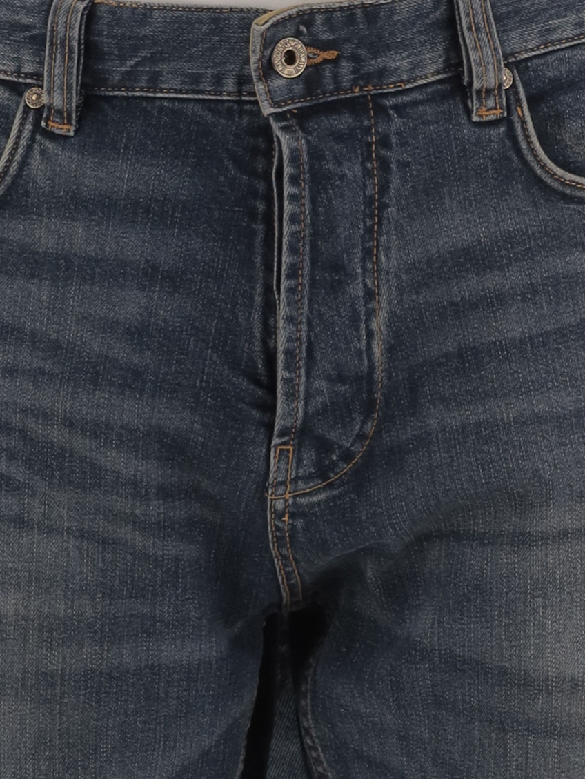 Blue Mid Rise Jeans
