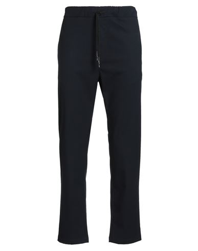 Man Pants Navy Size 34 Polyester, Viscose, Elastane