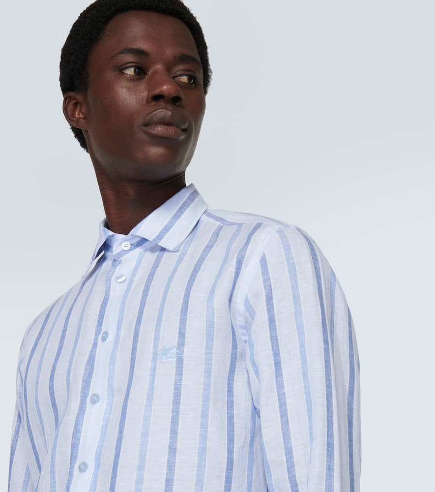 Striped linen shirt