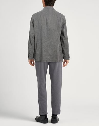 Man Blazer Grey Size 36 Linen, Viscose