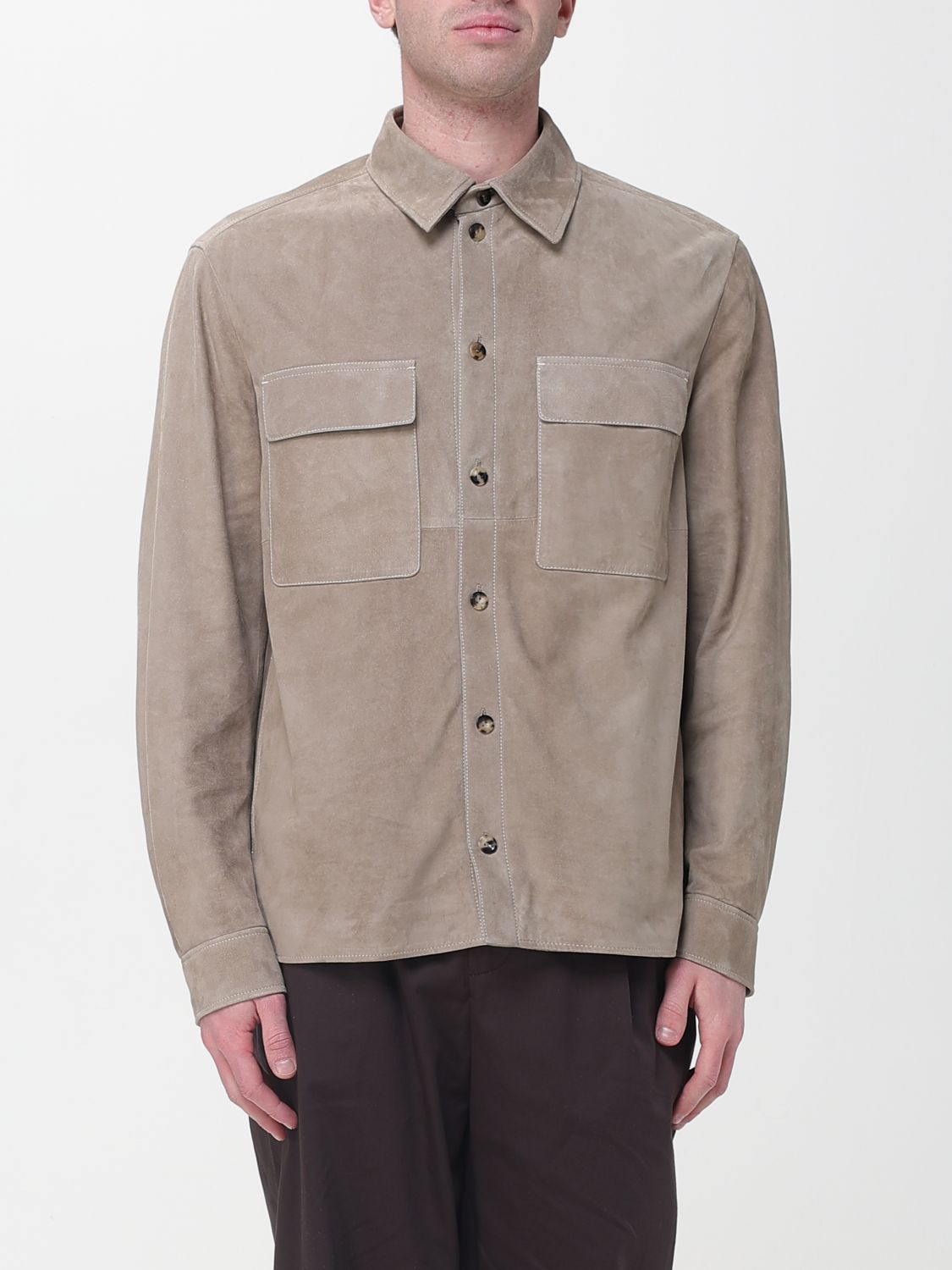 Jacket Men color Dove Grey
