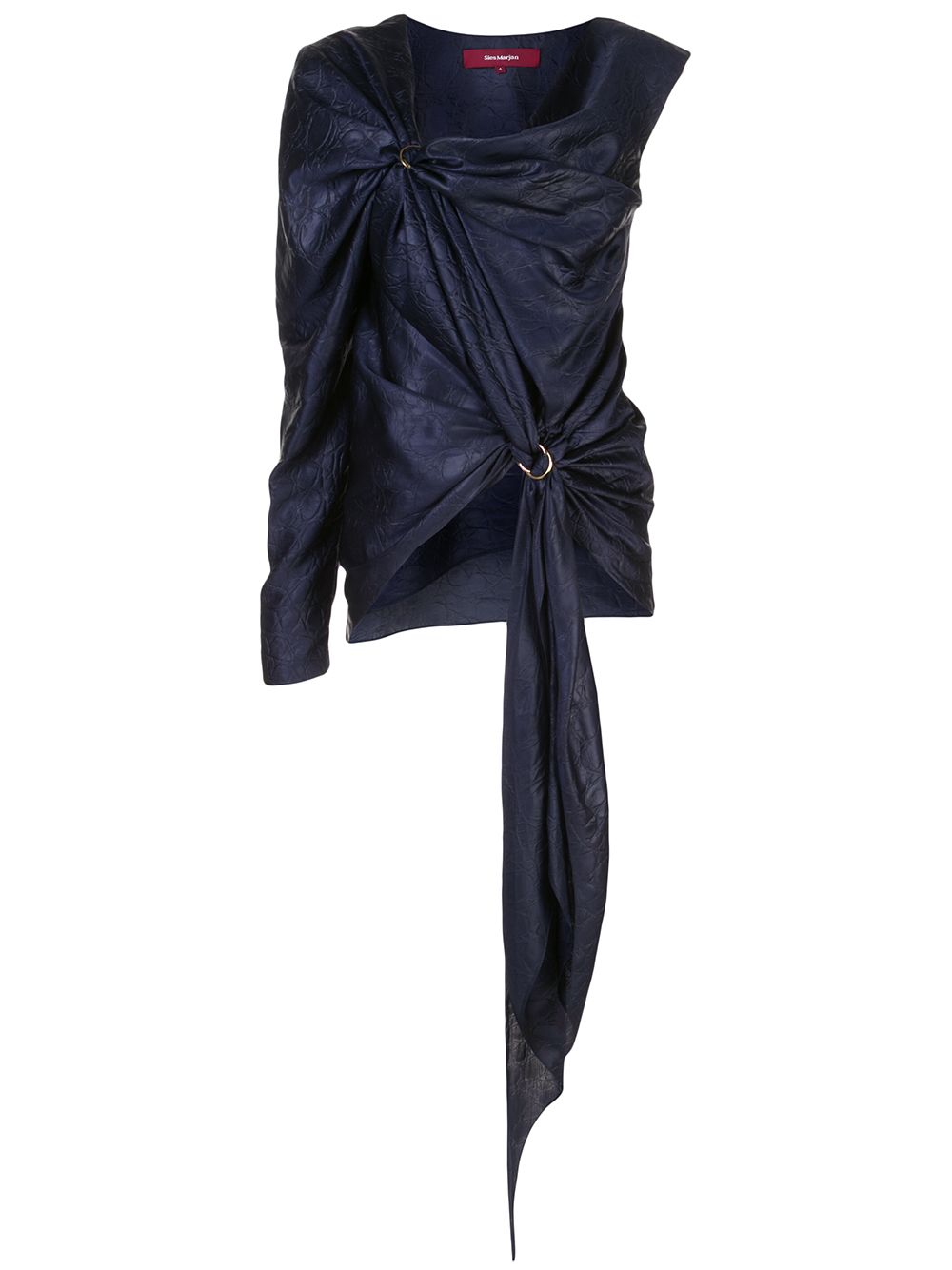 Nezha asymmetric top - Blue