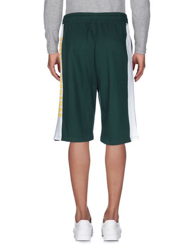 Armani Exchange Man Shorts & Bermuda Shorts Dark green Size L Cotton, Elastane